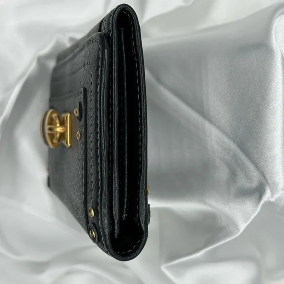 NEW ARRIVAL: CHLOE Paddington Black Leather Bifold Wallet - Picture 5 of 11